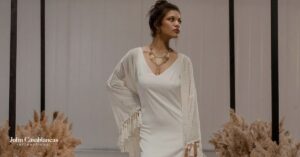 A model practicing posing techniques